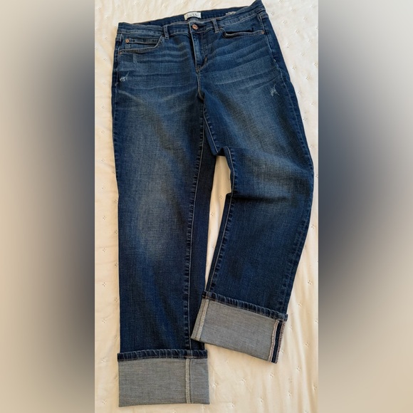 Nicole Miller ~ Tribeca ~ Mid Rise Straight Leg Jeans - Picture 2 of 4